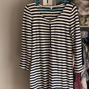 J crew mid length dress